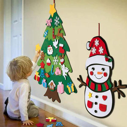 Tree Tots Felt Christmas Tree for Toddlers With LED Lights